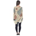 Boho Abstract Architecture Long Sleeve Tunic  View2