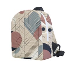 Boho Abstract Architecture Kids  Age 2-4 Lightweight Preschool Backpack