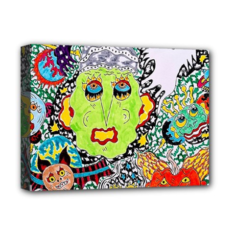 Supersonic Monster Mash Deluxe Canvas 16  X 12  (stretched) 