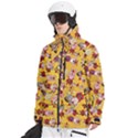 Cartoon Xmas Characters Pattern Men s Multi Pockets Zip Ski and Snowboard Waterproof Breathable Jacket View2