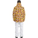 Cartoon Xmas Characters Pattern Men s Multi Pockets Zip Ski and Snowboard Waterproof Breathable Jacket View4