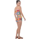 Owls Pattern, Abstract, Art, Desenho Summer Cropped Co-Ord Set View2