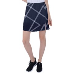 Stripes, Zigzag Tennis Skirt
