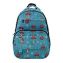 Whimsical Mushroom pattern Carry-on Travel Backpack View1