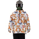 Cute Colorful Owl Cartoon Seamless Pattern Men s Ski and Snowboard Waterproof Breathable Jacket View1