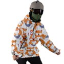 Cute Colorful Owl Cartoon Seamless Pattern Men s Ski and Snowboard Waterproof Breathable Jacket View3
