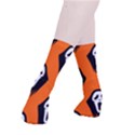 Halloween party  Smooth Crew Length Tube Socks View3