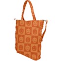 Seamless Halloween Pattern With Smiling Pumpkin 20240926 161520 0000 Shoulder Tote Bag View2