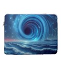 Astral Waveform Fantasy 15  Vertical Laptop Sleeve Case With Pocket View1