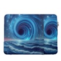 Astral Waveform Fantasy 15  Vertical Laptop Sleeve Case With Pocket View2