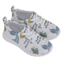 Whale Cartoon Whale Seamless Cartoon Character Animals Leaf Running Shoes View3