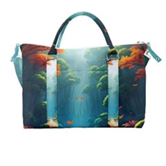 Autumn Trees Nature Carry-on Travel Shoulder Bag