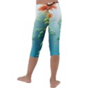 Autumn Trees Nature Kids  Lightweight Velour Capri Leggings  View4