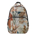 Leaves Pattern Flower Floral Flora Carry-on Travel Backpack View1