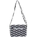 Stylish Coffee Cup Pattern Shoulder Bag with Back Zipper View3