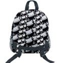 Stylish Coffee Cup Pattern Kids  Age 5-10 Lightweight School Backpack with Side Pockets View2