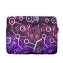Cosmic Network Geometric Art 13  Vertical Laptop Sleeve Case With Pocket View2