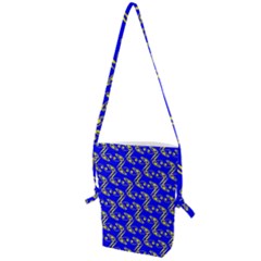 Eye Of Horus Pattern Folding Shoulder Bag