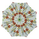 Tree Auntumn Leaf Automatic Folding Umbrella with Case (Medium) View1