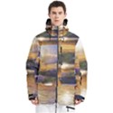 Serene Sunset Over Water Men s Multi Pockets Zip Ski and Snowboard Waterproof Breathable Jacket View1