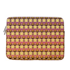Gradient Lion Head Pattern 14  Vertical Laptop Sleeve Case With Pocket