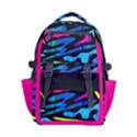 Graffiti Carry-on Double Buckle Travel Backpack View1