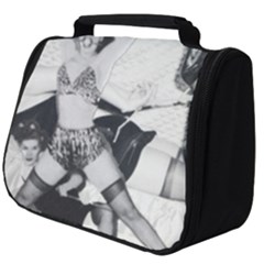 Betty Page Bdsm Full Print Travel Pouch (big)