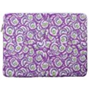 Funny Bacterias Drawing Motif Random Pattern 17  Vertical Laptop Sleeve Case With Pocket View1