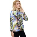 Springtime Pear Tree Blossoms Women s Lightweight Drawstring Hoodie View3