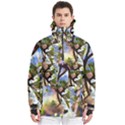 Springtime Pear Tree Blossoms Men s Pullover Zip Ski and Snowboard Waterproof Breathable Jacket View1