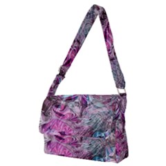  Blend On Pink Full Print Messenger Bag (m)