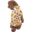 Brown Autumn Leaves Dog Sweater View2