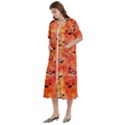 Carved Pumpkin Faces Women s Cotton Short Sleeve Nightgown View2