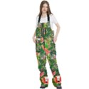 Christmas Ugly Sweater, Adoxali, Christmas, December, Santa Women s Front Zip Ski And Snowboard Bib Pants View2