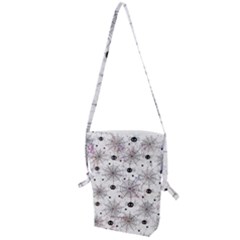 Creepy Spider Design, Adoxali, Halloween Folding Shoulder Bag