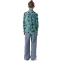 Cute Spiders Pattern, Adoxali, Halloween Kids  Long Sleeve Shirt View2