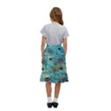 Cute Spiders Pattern, Adoxali, Halloween Kids  Ruffle Flared Wrap Midi Skirt View4