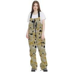 Doge , Memes Women s Front Zip Ski And Snowboard Bib Pants