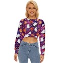 Fun Halloween Ghosts, Adoxali, Fun, Halloween Lightweight Long Sleeve Sweatshirt View1