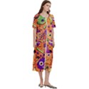 Halloween Monsters Women s Cotton Short Sleeve Nightgown View3