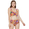 Halloween Monsters Frilly Bikini Set View1