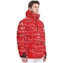 Merry, Happy Christmas, Christmas Gnome Men s Pullover Zip Ski and Snowboard Waterproof Breathable Jacket View3