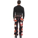 Santa Claus & Glitter, Adoxali, Christmas, Claus, December Men s Side Zip Front Pouch Ski And Snowboard Bib Pants	 View4
