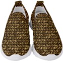 Straw Like Country Side  Kids  Slip On Sneakers View1