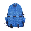Blue Denim jeans like Carry-on Double Buckle Travel Backpack View2