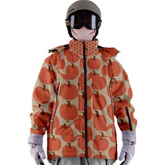 Cute Pumpkin Women s Zip Ski And Snowboard Waterproof Breathable Jacket
