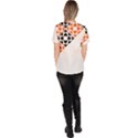Aesthetic Hearts Women s V-Neck Scrub Top View4