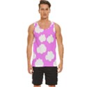 Purple Clouds Men s Wide Collar Tank Top View1