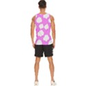 Purple Clouds Men s Wide Collar Tank Top View4
