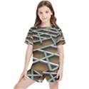 Expression Of Structure Kids  T-Shirt And Sports Shorts Set View1